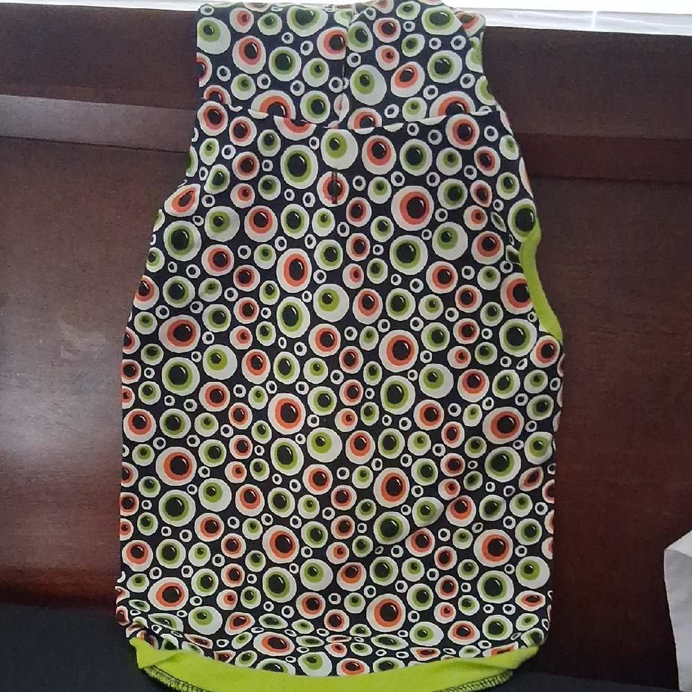Colorful Patterned Dog Sweater